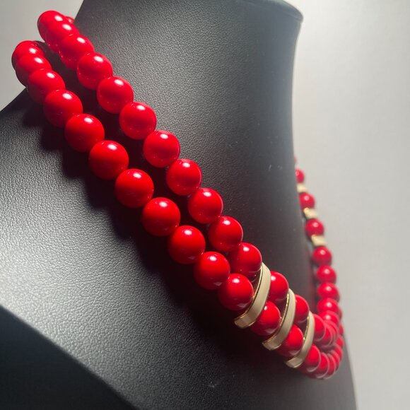 Vintage 80's Choker Necklace by Napier - Picture 2 of 8